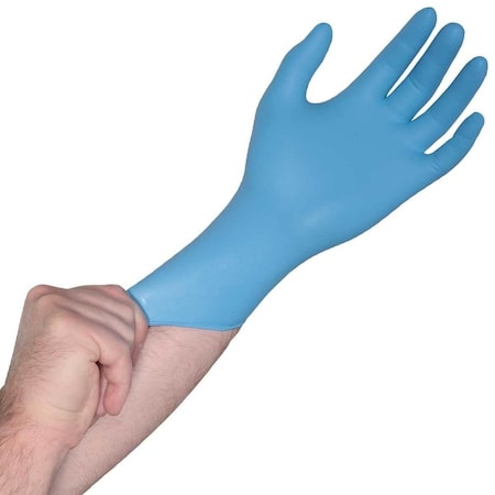Gemplers Disposable Gloves, 8 mil Palm, Nitrile, M, 250 PK, Blue 198247-M
